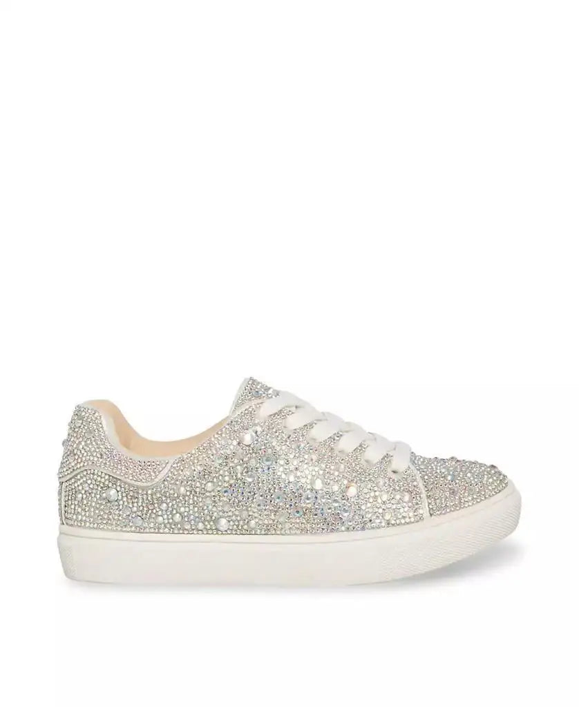 Betsey Johnson | Little and Big Girls Sidny Rhinestone Sneakers