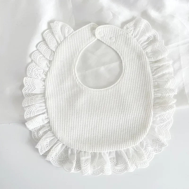 INS-style Cotton Bib for Babies U-shaped Waterproof Drool Cloth Spit-up Cloth Baby Accessories Child Care Drool Towel Baby Stuff