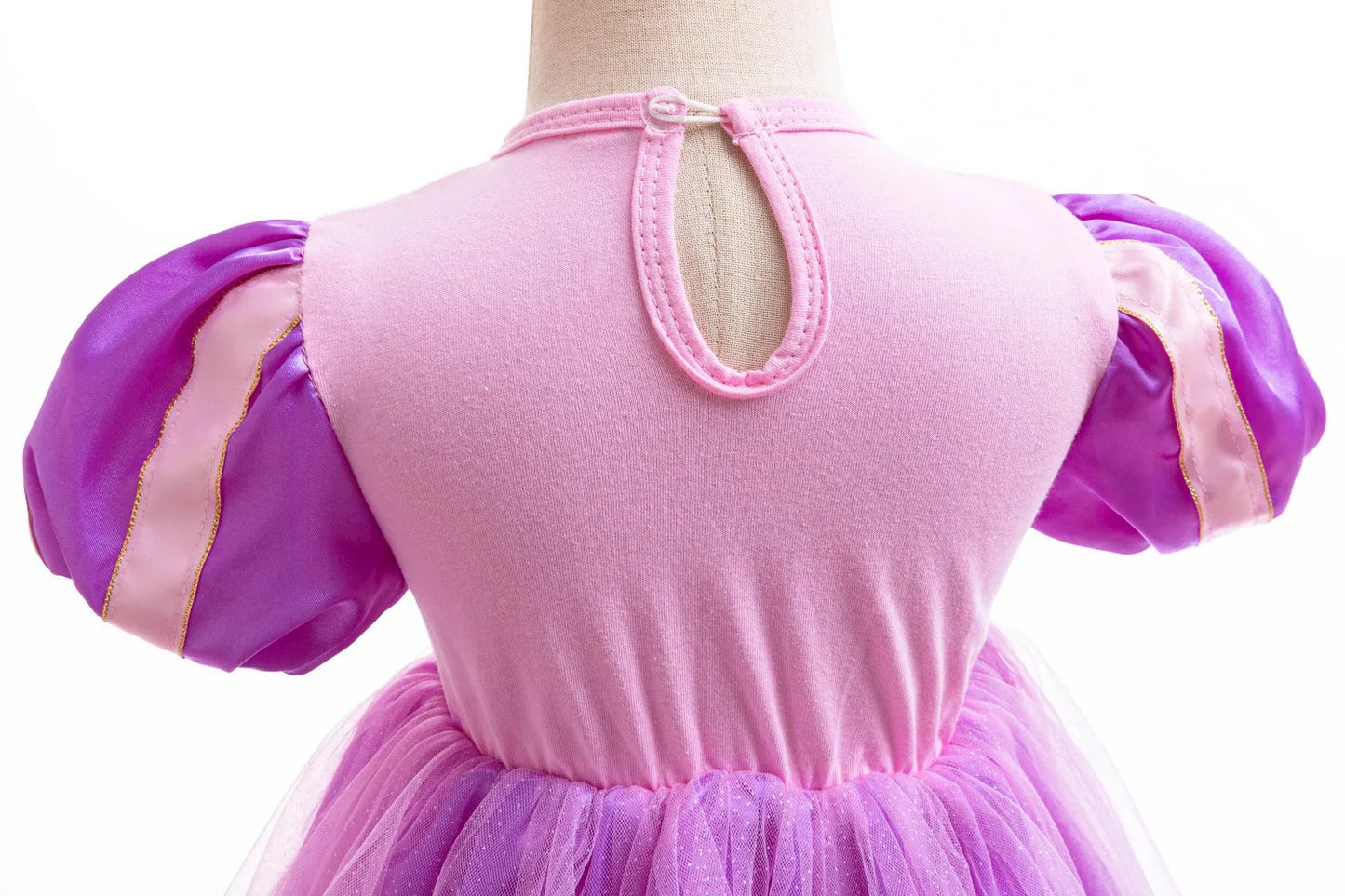 Little Girl Crawling Clothes Disney Movie Princess Role-playing Costume Baby Cute Cotton Jumpsuit Toddlers Birthday Dress