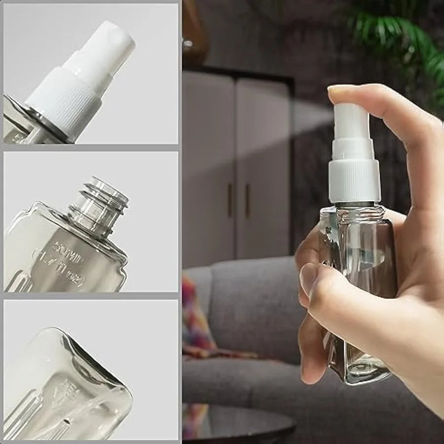 Travel Bottle Set 8 Pack TSA Approved Travel Size Bottles Travel Containers Dispenser Travel Shampoo Bottles for Cosmetic Condi
