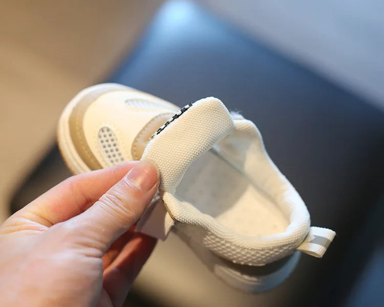 Children Spring and Autumn Sport Shoes Fashion Breathable Kids Boys Net Shoes Girls Anti-Slippery Sneakers Baby Toddler Shoes