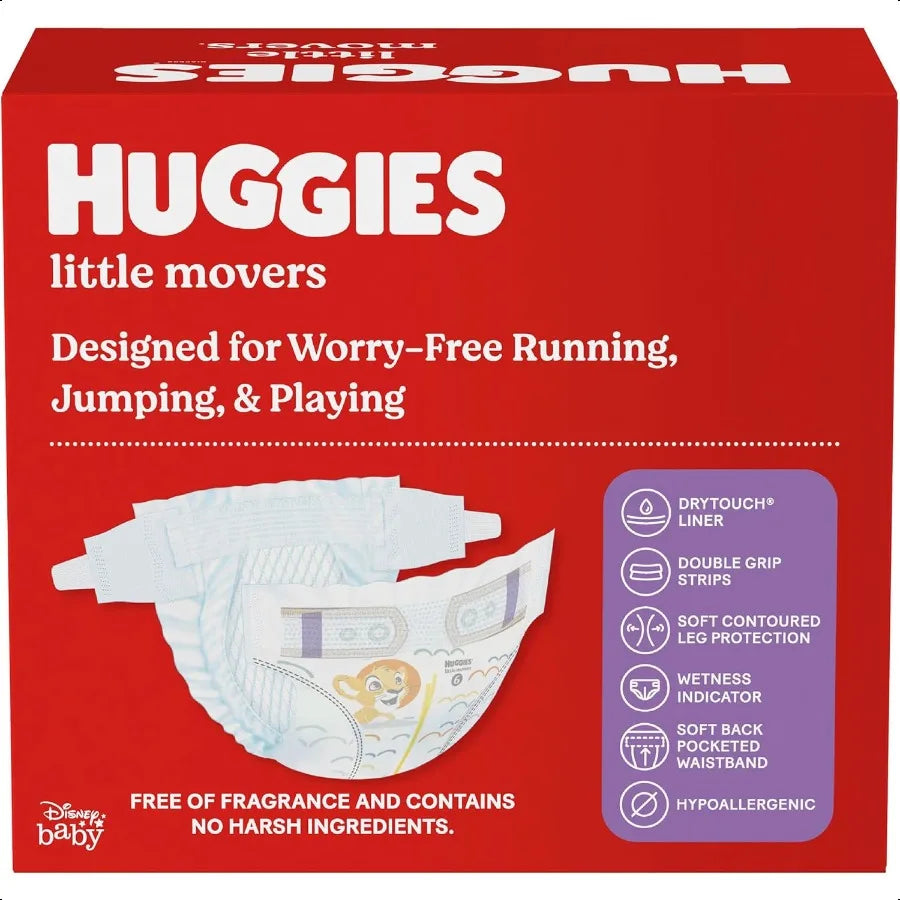 Hies Size 4 Diapers Little Movers Baby Diapers Size 4 2237 lbs 120 Count
