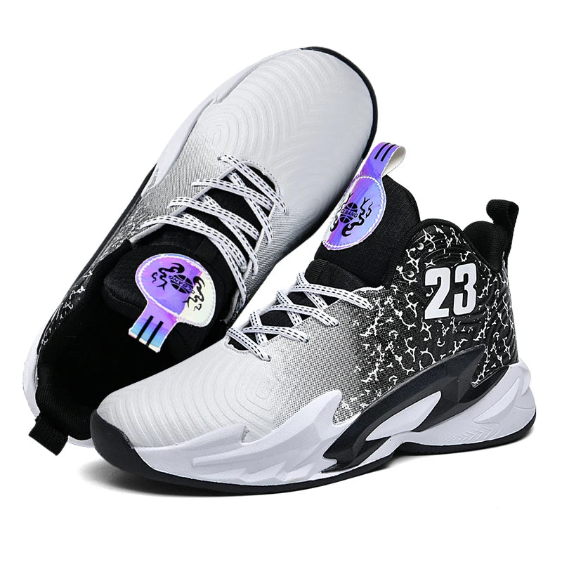 Basketball Shoes Breathable   Non Slip Outdoor Fashion Unisex Sneakers