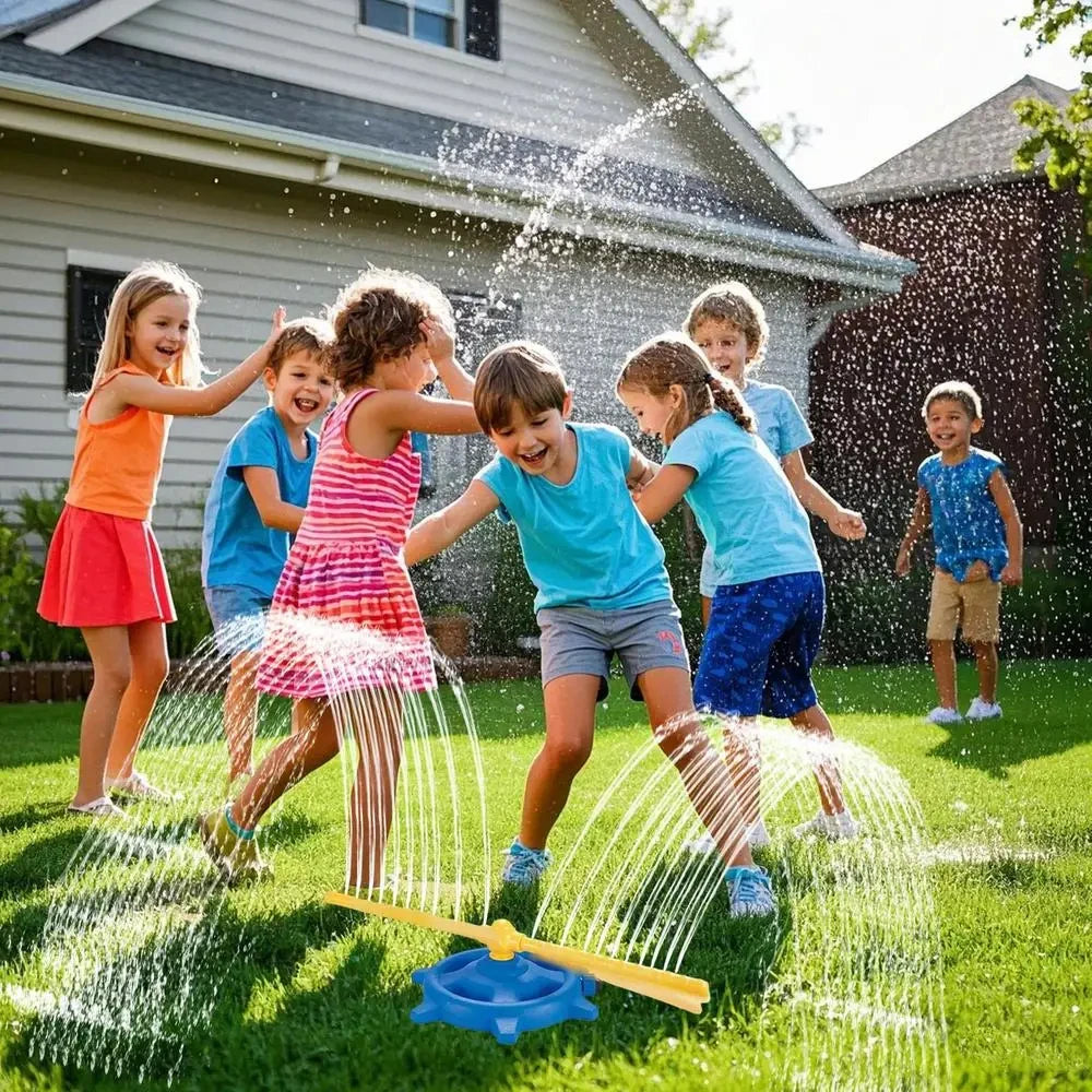 Sports Toys Hose Circular Sprinkler Ring Roating Water Spray Outdoor games for for children Backyard Garden Pool Kids Baby Toys