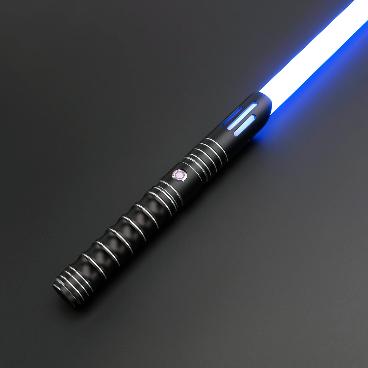 TXQSABER RGB Lightssaber Metal Hilt 12 Color Changing and Sounfonts FOC Lock Up Light Saber Cosplay Toys Blaster Laser Swords