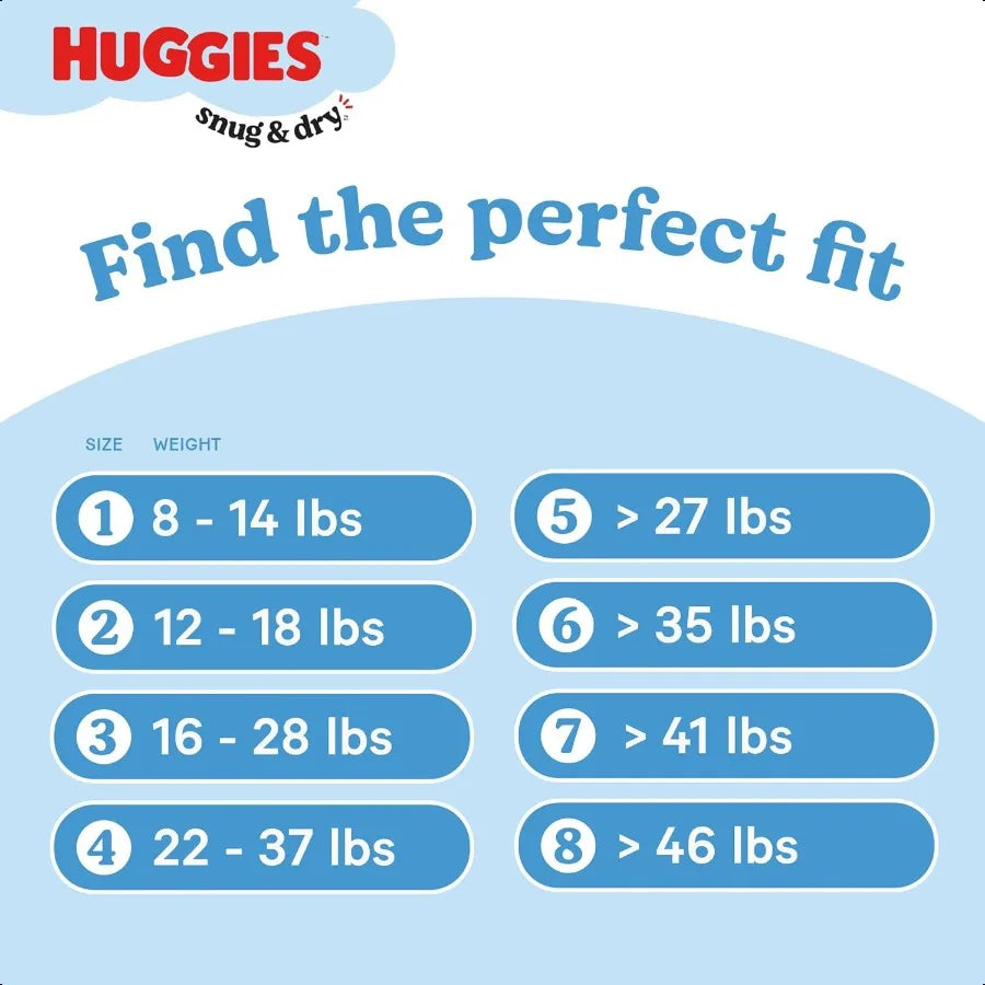 Hies Size 1 Diapers Snug Dry Newborn Diapers Size 1 814 lbs 128 Count Packaging May Vary