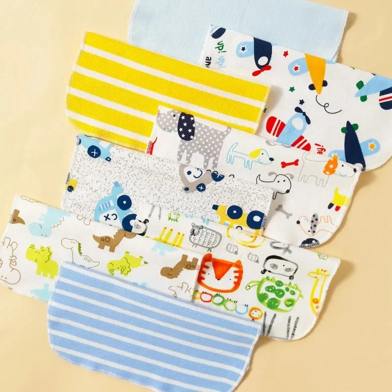 5/8 Pcs Cotton Newborn Baby Towels Set Saliva Towel Nursing Towel Baby Boys Girls Bebe Toalha Washcloth Handkerchief Cloth Wipes