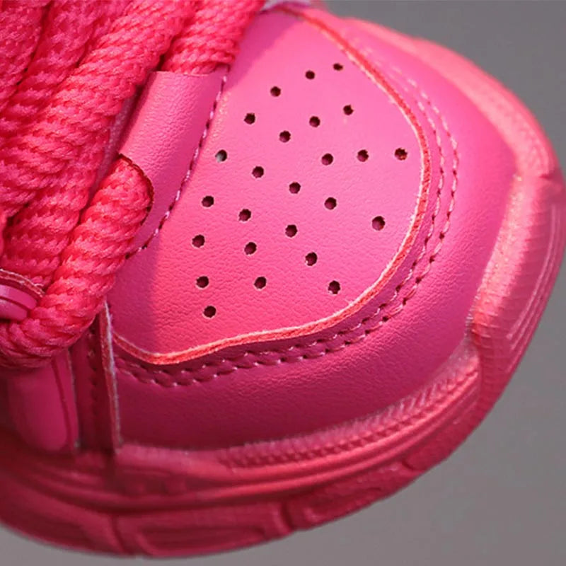 Kids Sports Shoes Children Casual Running Shoes for Boys Girls Air Mesh Breathable Fashion Sneakers Spring Summer Anti-skid Soft