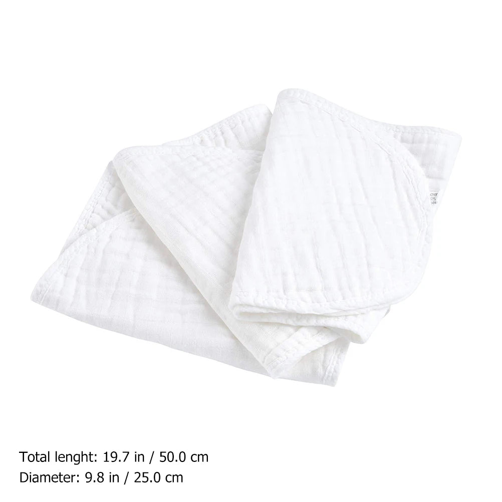 3pcs Cotton Burp Cloths Baby Burping Bibs Newborn Teething Towels Spit Up Protection for Baby Shower Gift Christmas Present