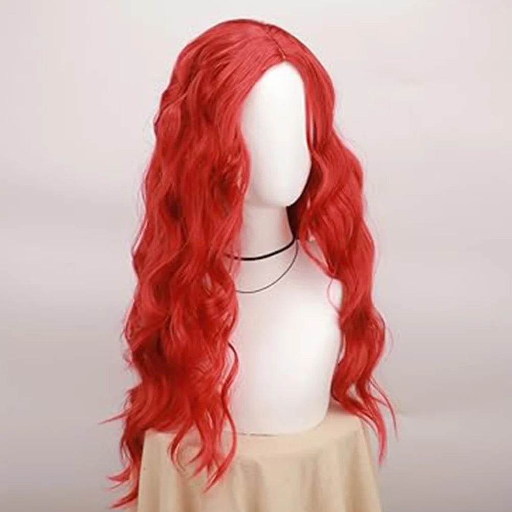 Girl Rise of Red Costume with JACKET Top Pants and Wig Princess Dress Up Cosplay Costume for Halloween Birthday Party