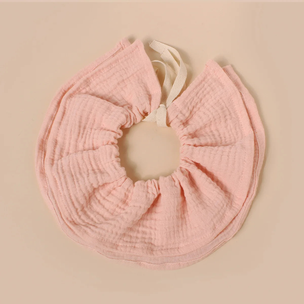 Cotton Gauze Lace Up Baby Bibs New Print Saliva Towel Newborn Burp Cloths Bandana Scarf for Boys Girls Feeding Drool Bib Summer