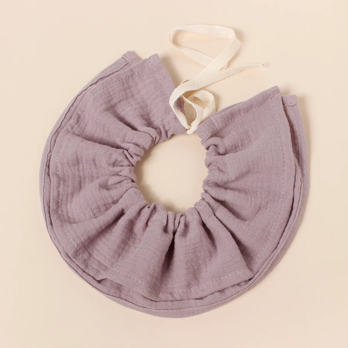 Cotton Gauze Lace Up Baby Bibs New Print Saliva Towel Newborn Burp Cloths Bandana Scarf for Boys Girls Feeding Drool Bib Summer