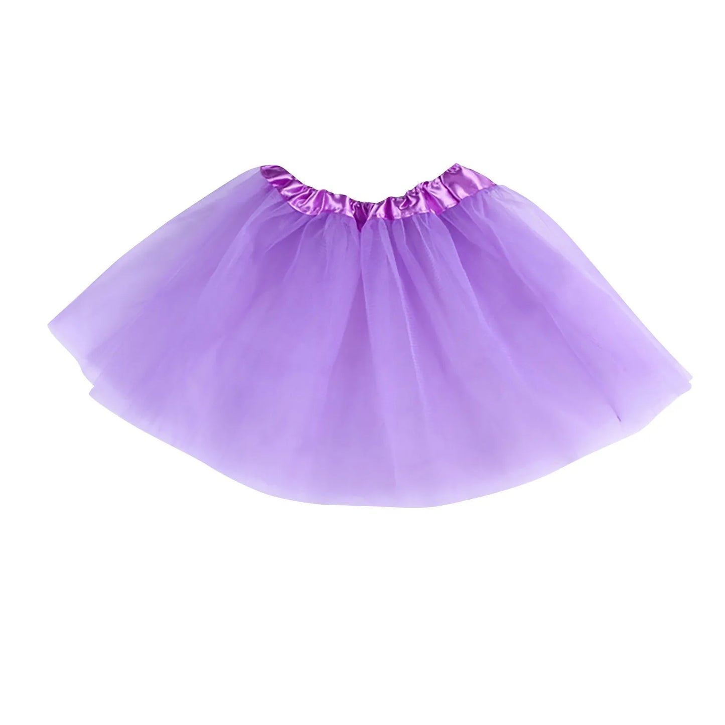 Baby Girls Tutu Skirts Kids Elastic Waist Pettiskirt Girl Princess Tulle Skirt Mini Skirts Children Clothing