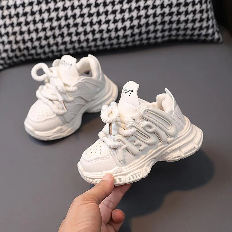 Kids Sports Shoes Children Casual Running Shoes for Boys Girls Air Mesh Breathable Fashion Sneakers Spring Summer Anti-skid Soft