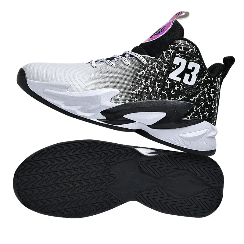 Basketball Shoes Breathable   Non Slip Outdoor Fashion Unisex Sneakers
