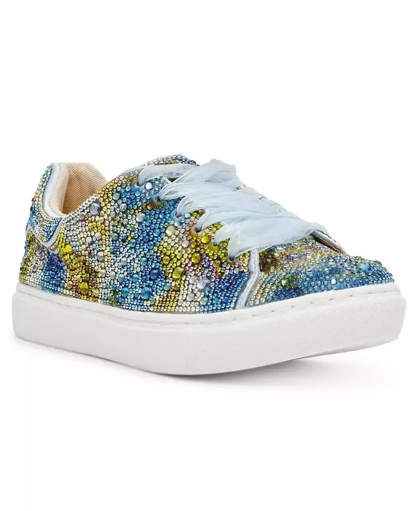 Betsey Johnson | Little and Big Girls Sidny Rhinestone Sneakers