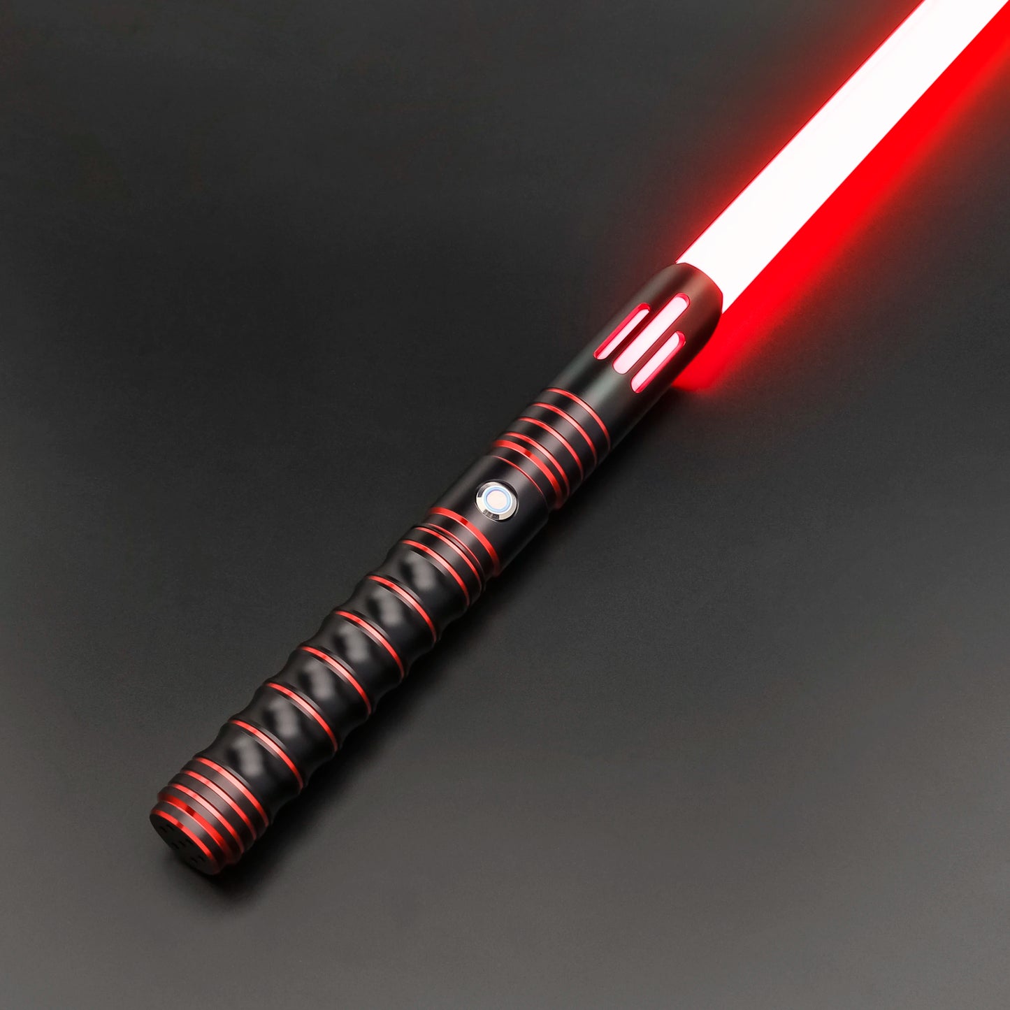 TXQSABER RGB Lightssaber Metal Hilt 12 Color Changing and Sounfonts FOC Lock Up Light Saber Cosplay Toys Blaster Laser Swords