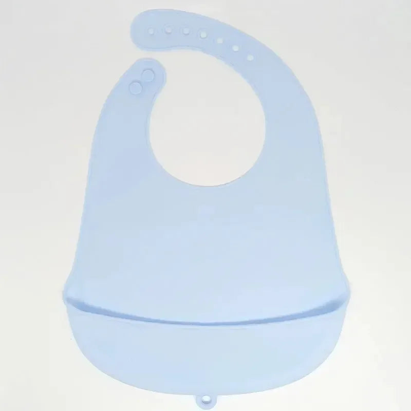 Silicone Baby Eating Bibs Easy to Clean Baby Bibs Drooling Towel Waterproof Children Silicone Bibs