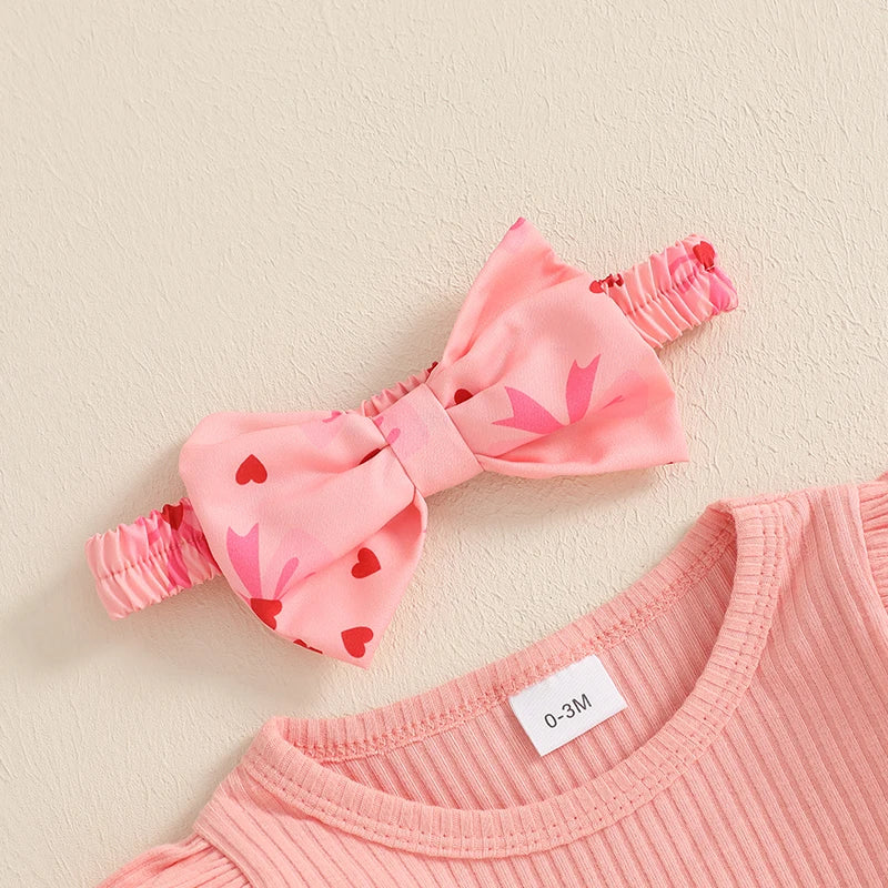 Toddler Boy Valentine’s Day Outfits Plaid Shirt Denim Suspender Pants Bowtie Set with Suspenders