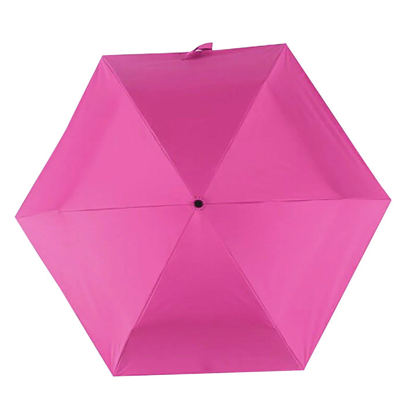 Mini Sun Umbrella Small Pocket Rain Travel Umbrella Vinyl Folding Umbrella UV Protection Sun Shade Pocket Parasol Capsule