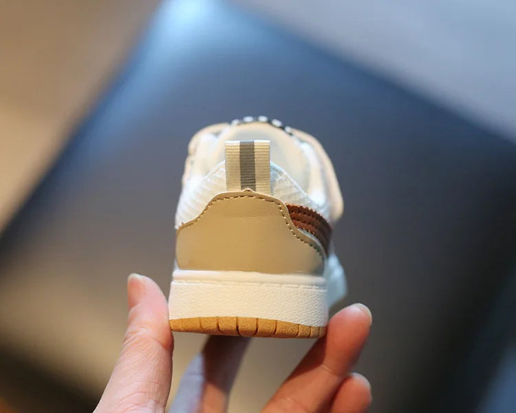 Children Spring and Autumn Sport Shoes Fashion Breathable Kids Boys Net Shoes Girls Anti-Slippery Sneakers Baby Toddler Shoes