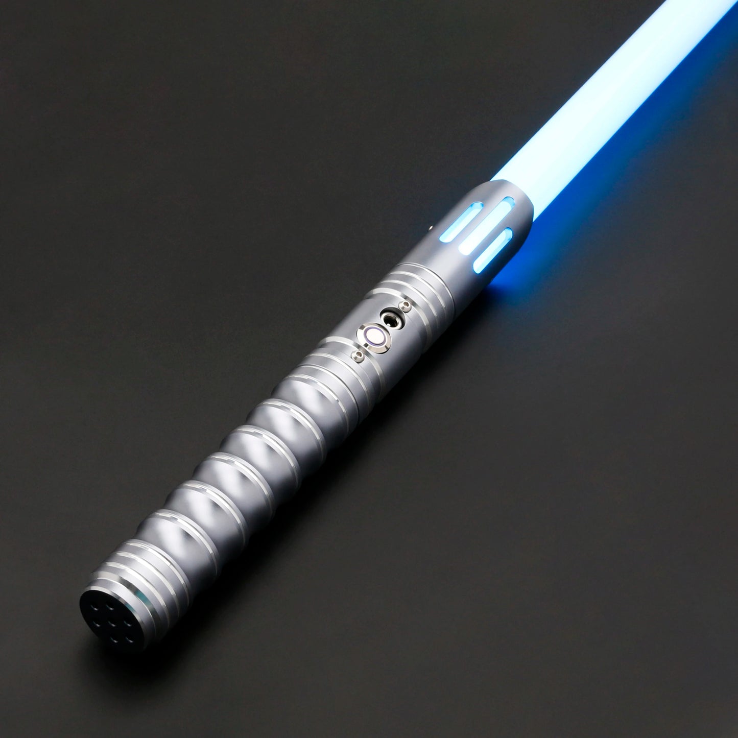 TXQSABER RGB Lightssaber Metal Hilt 12 Color Changing and Sounfonts FOC Lock Up Light Saber Cosplay Toys Blaster Laser Swords