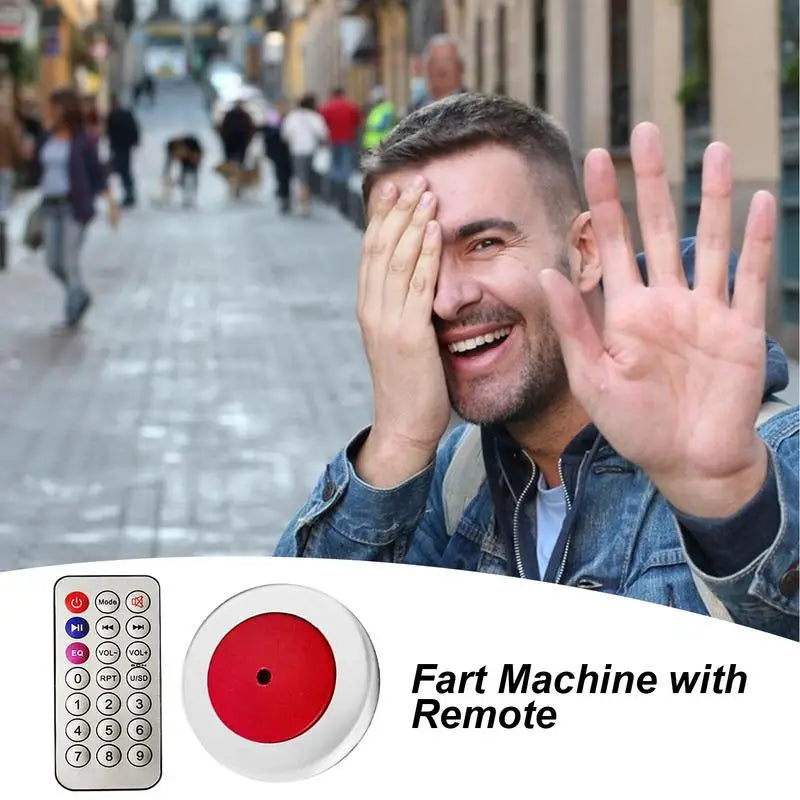 Fart Machine With Remote Funny Kids Fart Machine Multipurpose Prank Toys Wireless Fart Machine With Realistic Sounds For