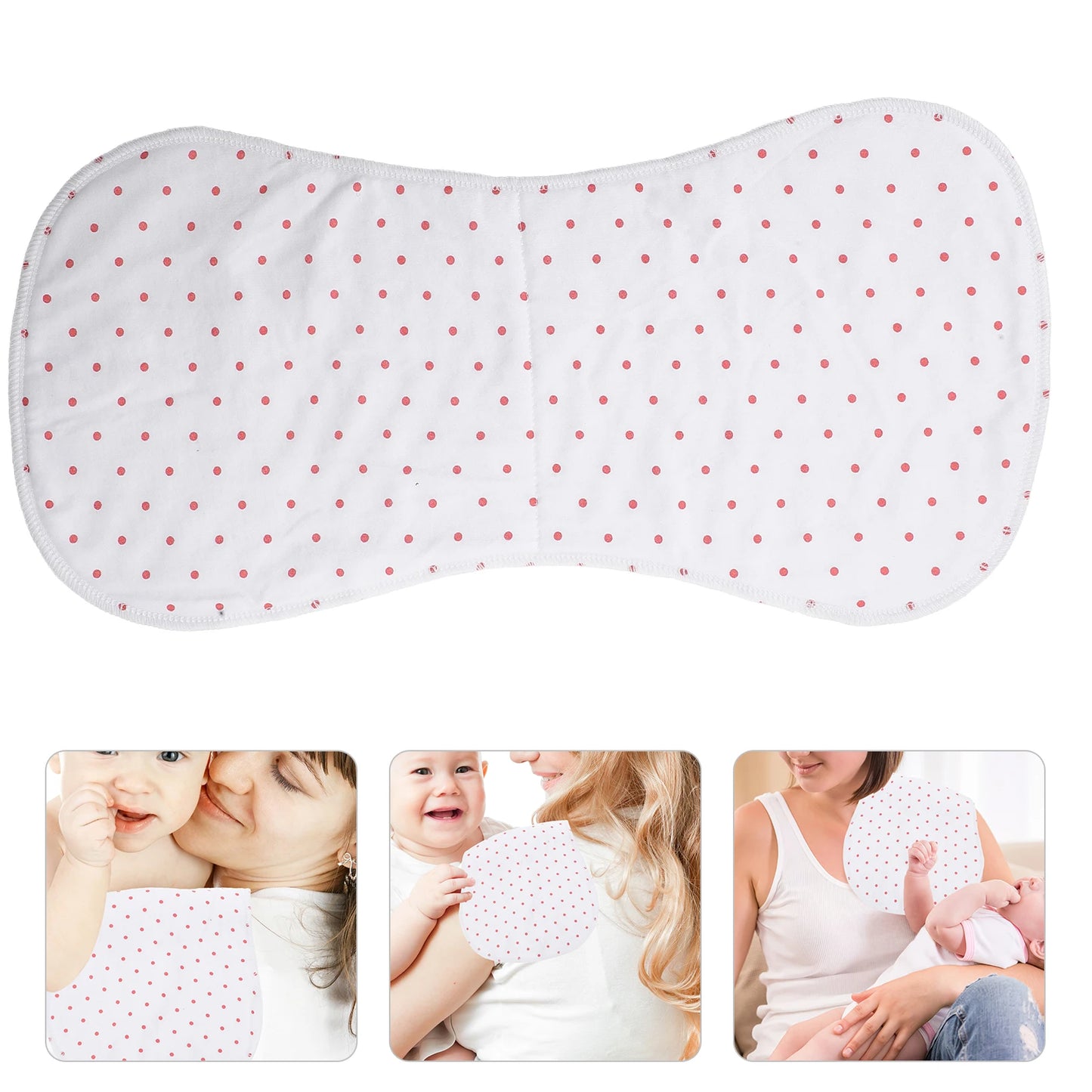 Baby Feeding Towels Pure Cotton Burp Cloths Newborn Spit Up Washable Drool Bibs Soft Shoulder Protectors Boy Girl Essential
