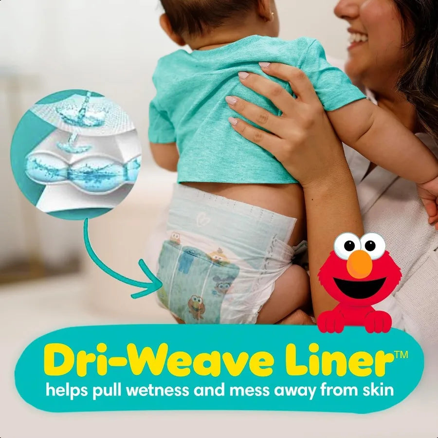 Pampers Diapers Baby Dry Size 1 120 Count Absorbent  Infant Diaper Packaging May Vary
