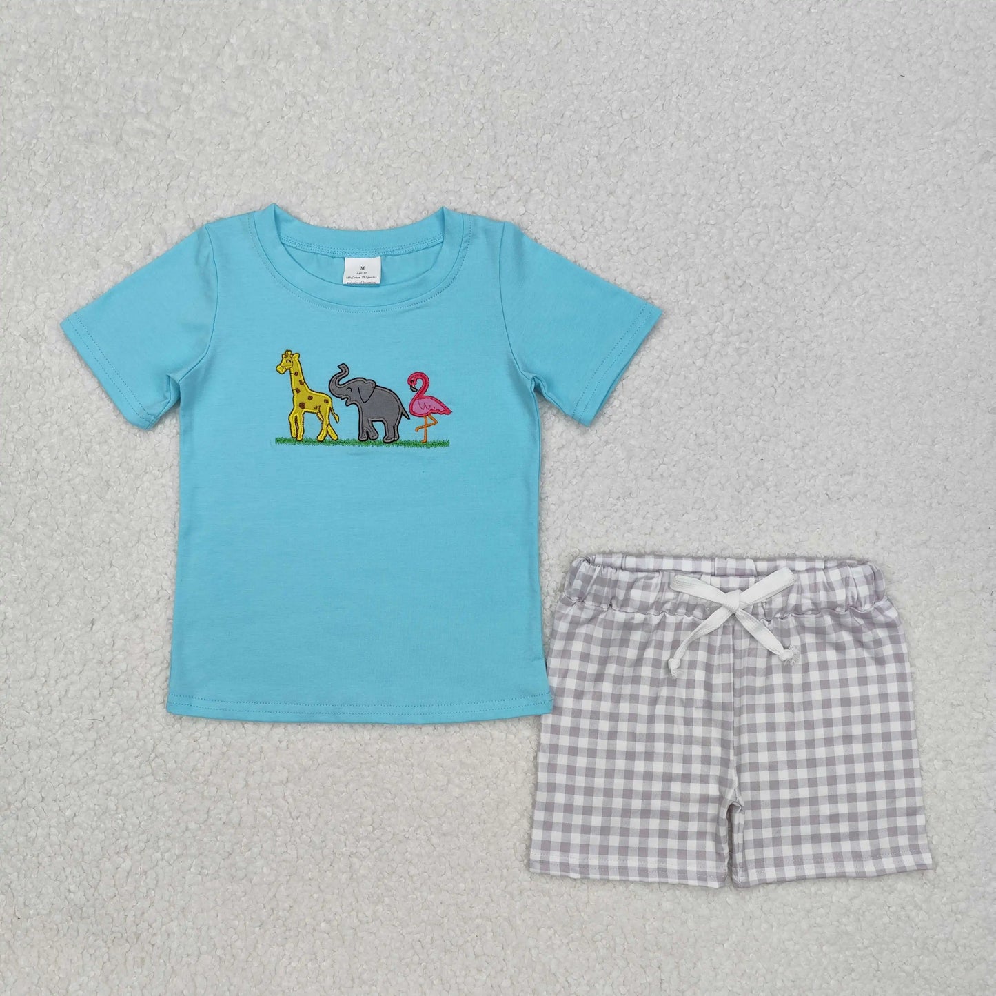 3.6 yan New rts baby girl summer suit wholesale boutique floral leaf bow pattern pink short sleeve shorts pajamas girls set