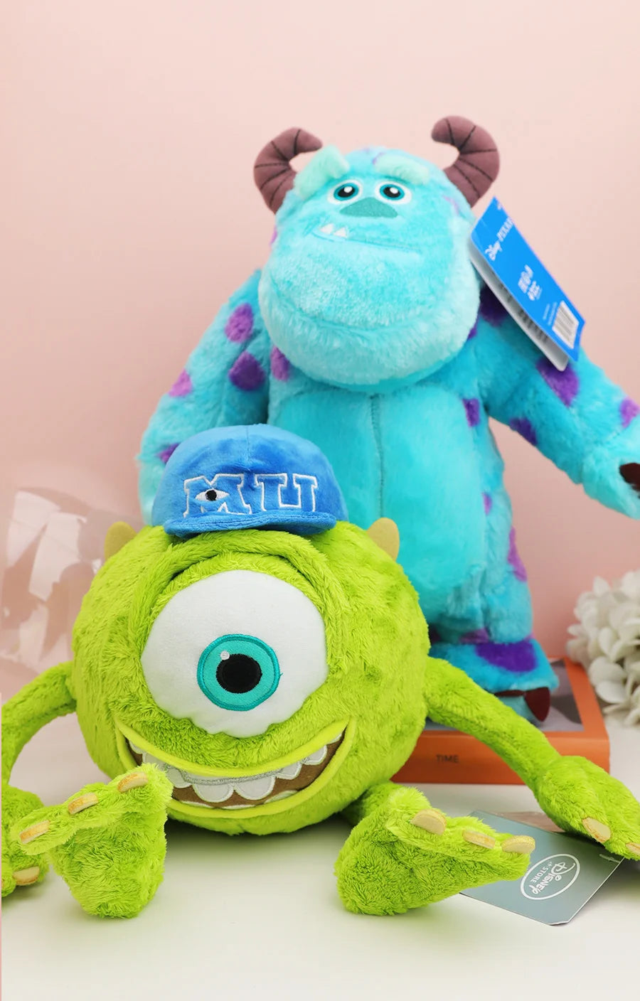 Disney Kawaii Sulley Mike Wazowsky Monsters University Stuffed Plush Animals Toy Sets Cute Pixar Doll For Boy Girl Birthday Gift