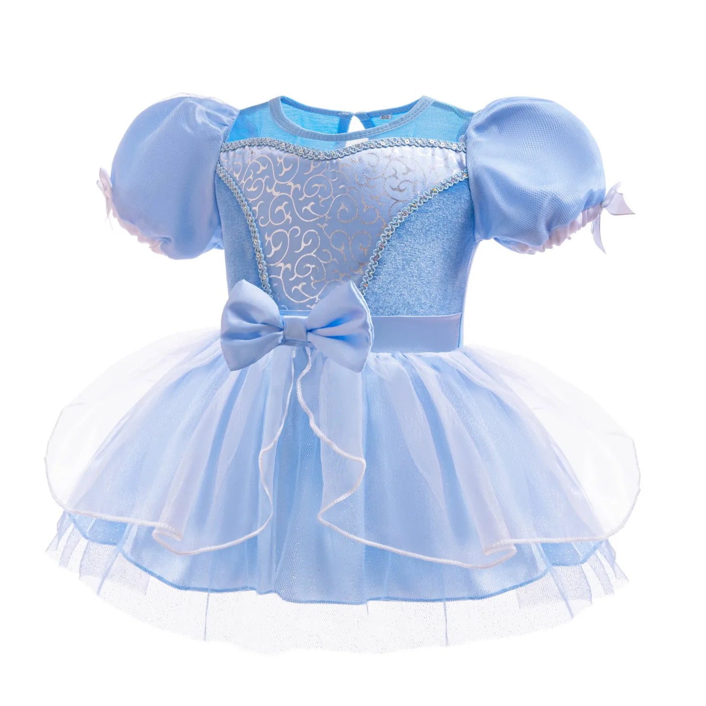 Little Girl Crawling Clothes Disney Movie Princess Role-playing Costume Baby Cute Cotton Jumpsuit Toddlers Birthday Dress