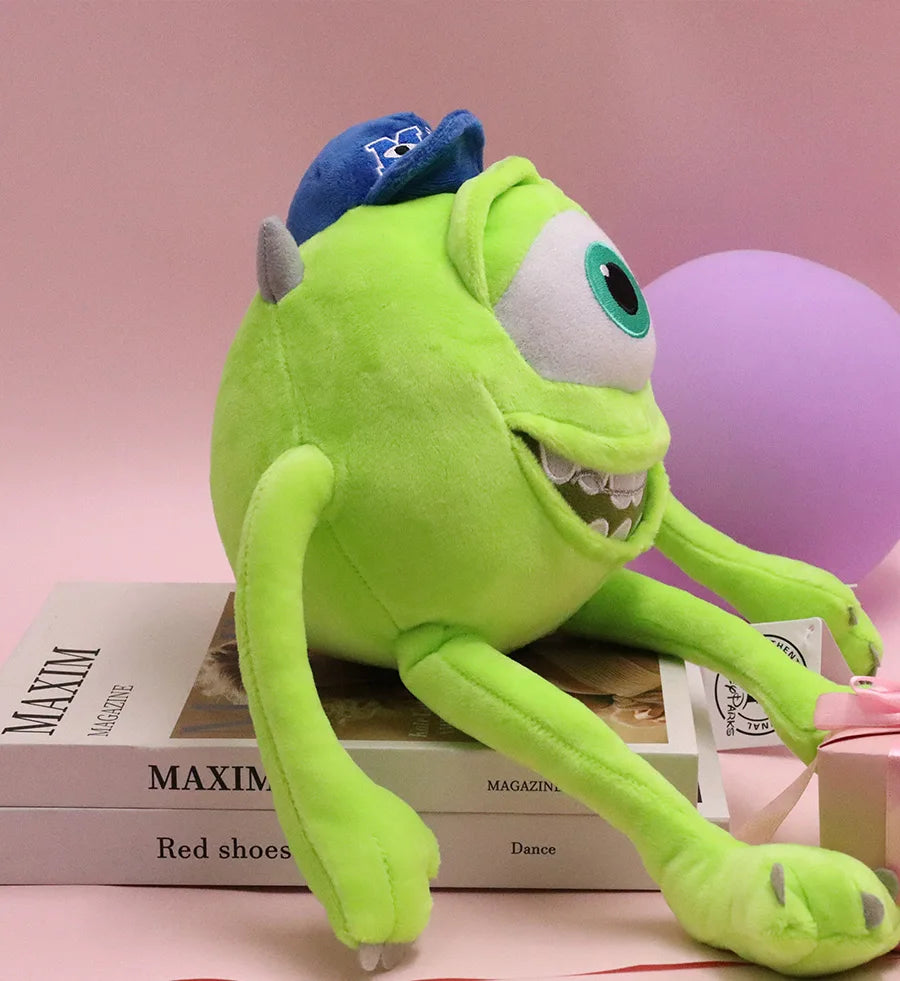 Disney Kawaii Sulley Mike Wazowsky Monsters University Stuffed Plush Animals Toy Sets Cute Pixar Doll For Boy Girl Birthday Gift