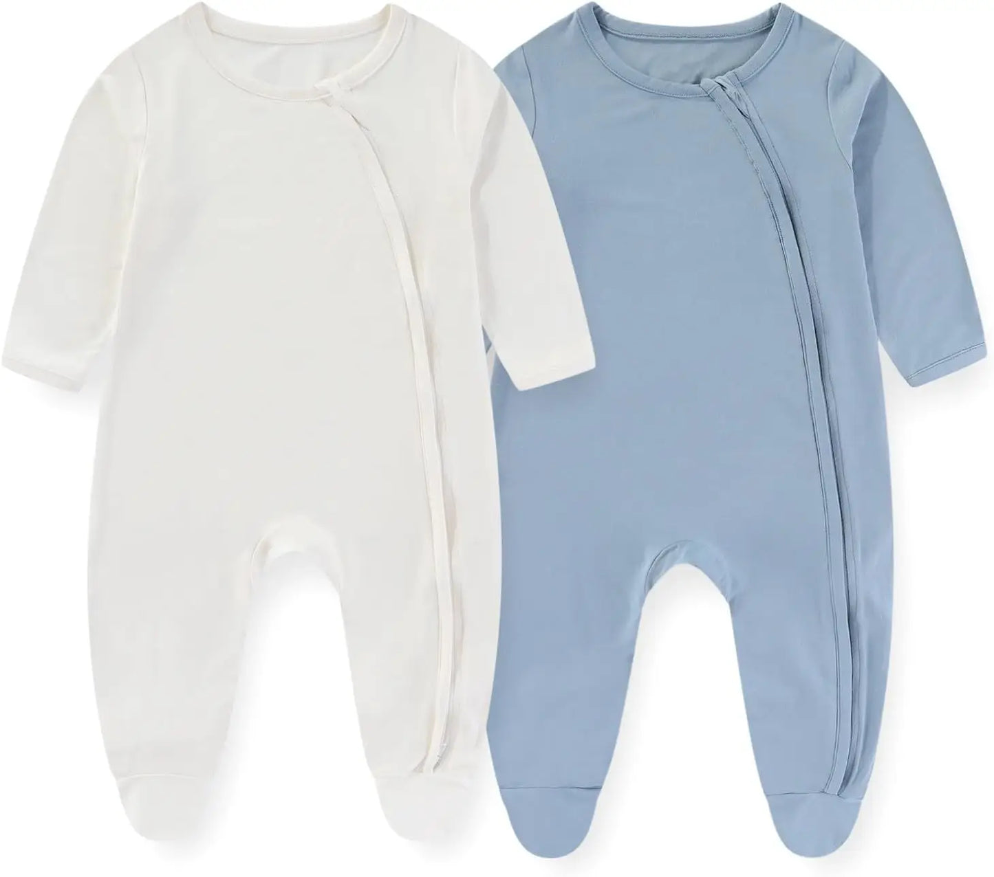 Unisex Rayon Bamboo Solid Color Fashion Boys Shoes Bodysuit Baby Clothes Comfortable Newborn Wear