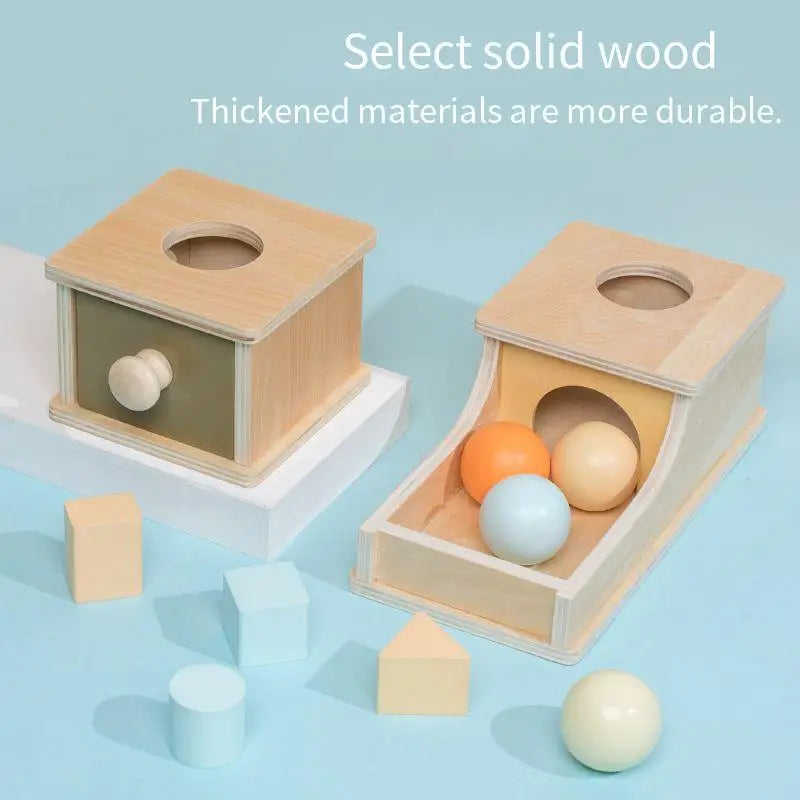Montessori Wooden Multifunction Toys Box Children Puzzle Sensory Logic Thinking Game Box Toys Children Early Education Toys Gift