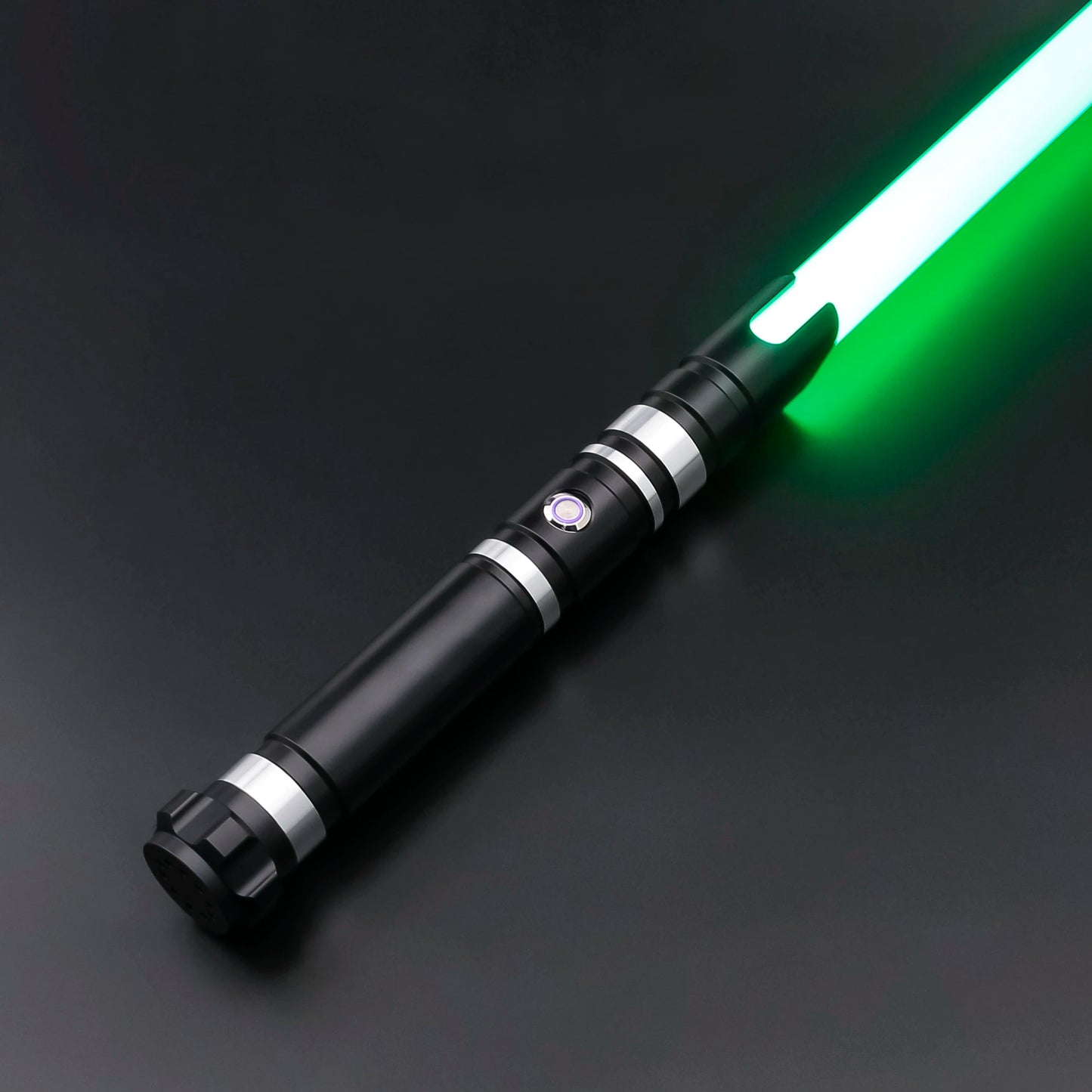 TXQSABER  RGB Lightsaber Metal Handle Heavy Dueling Saber With 16 Soundfont And 12 Kind Light Kids Toys Blaster FOC Laser Swords