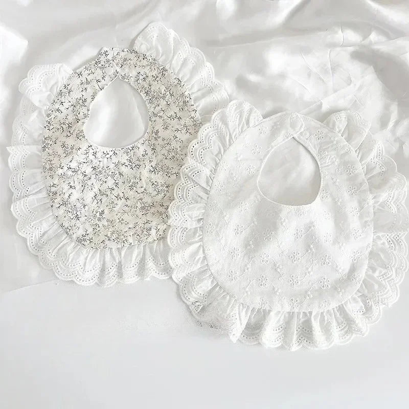 INS-style Cotton Bib for Babies U-shaped Waterproof Drool Cloth Spit-up Cloth Baby Accessories Child Care Drool Towel Baby Stuff