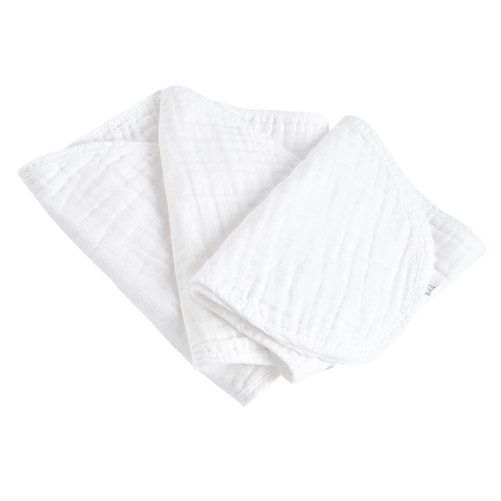 3pcs Cotton Burp Cloths Baby Burping Bibs Newborn Teething Towels Spit Up Protection for Baby Shower Gift Christmas Present