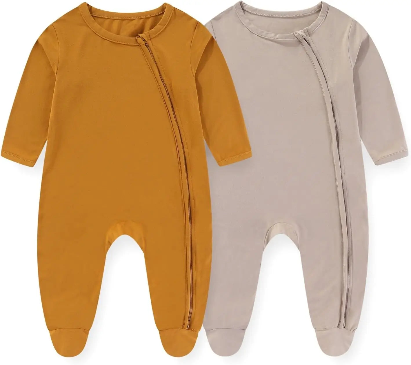 Unisex Rayon Bamboo Solid Color Fashion Boys Shoes Bodysuit Baby Clothes Comfortable Newborn Wear