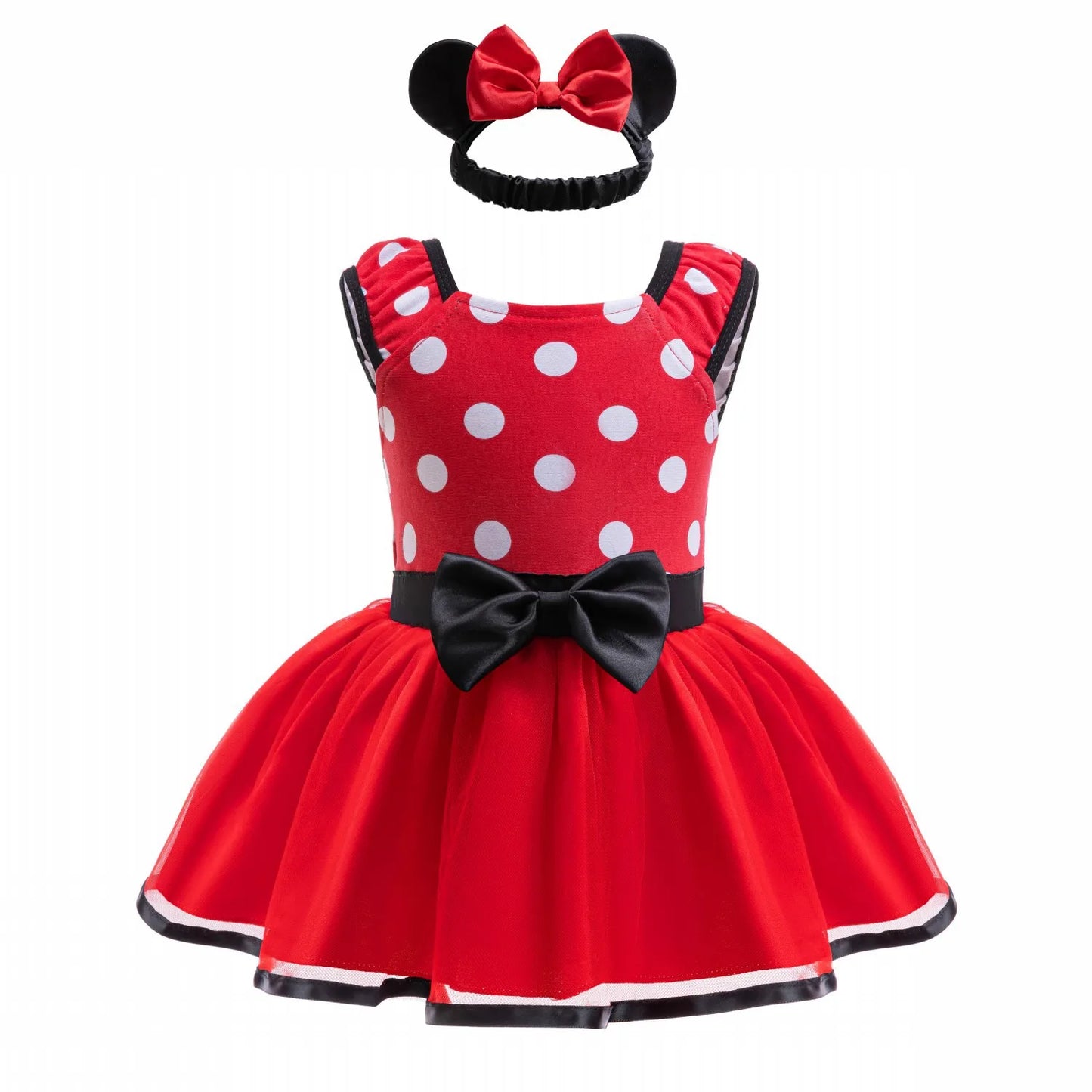 Little Girl Crawling Clothes Disney Movie Princess Role-playing Costume Baby Cute Cotton Jumpsuit Toddlers Birthday Dress