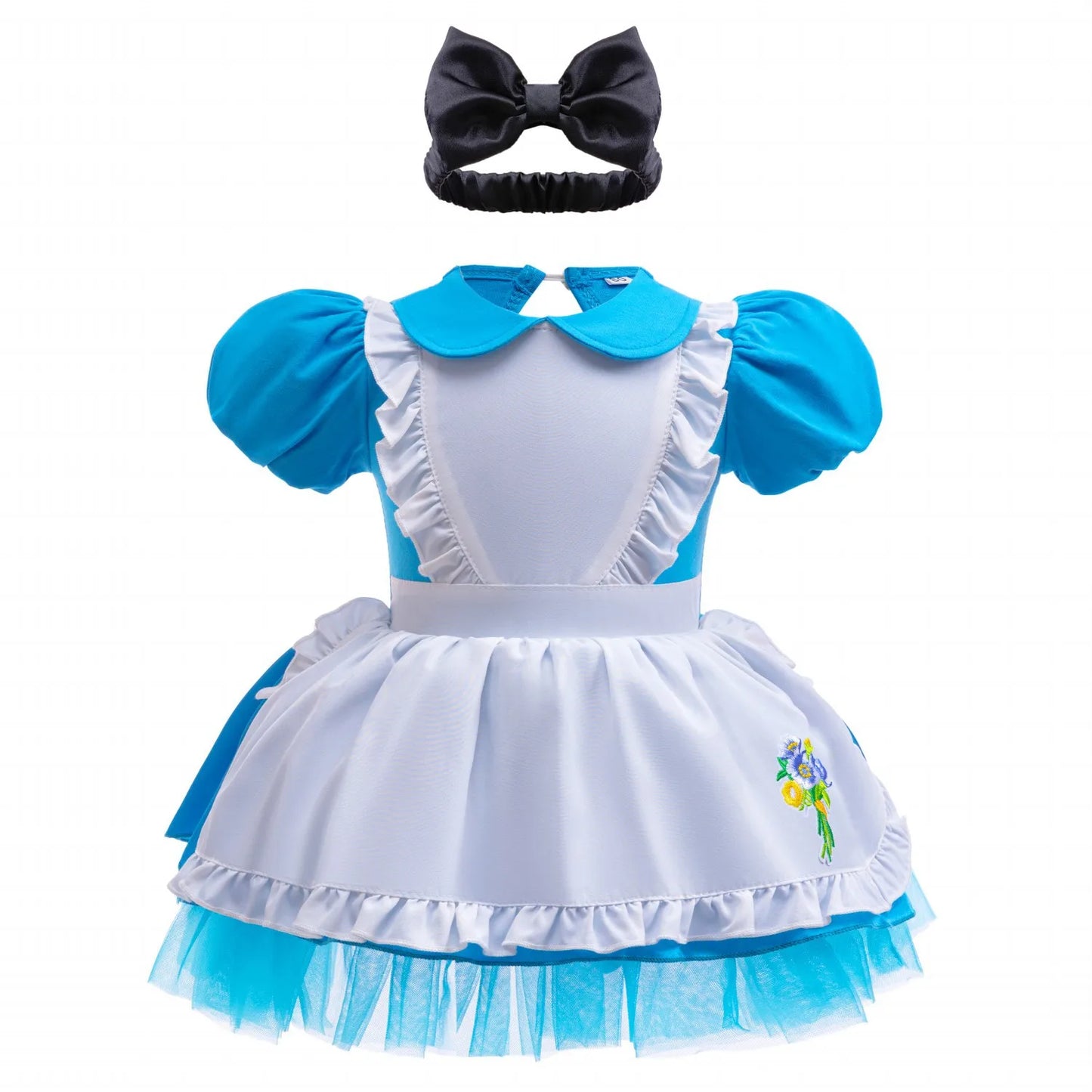 Little Girl Crawling Clothes Disney Movie Princess Role-playing Costume Baby Cute Cotton Jumpsuit Toddlers Birthday Dress