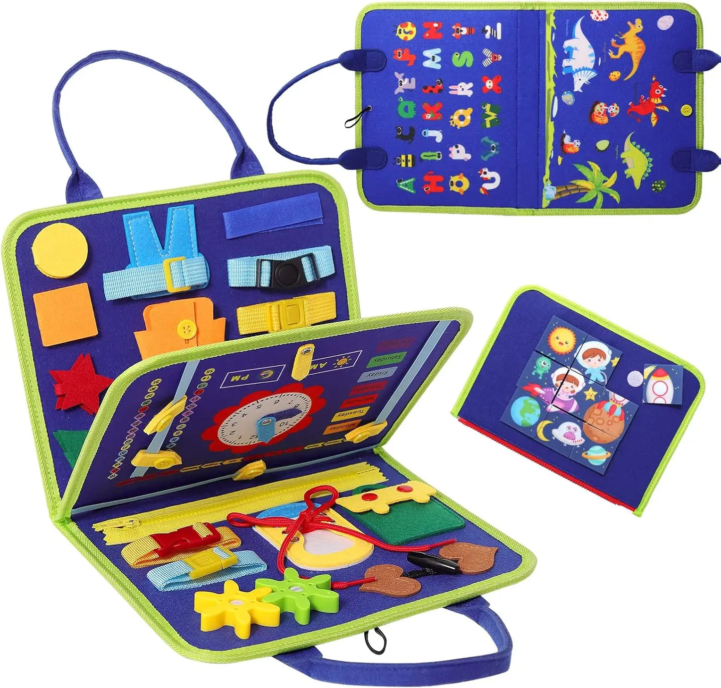 Busy Board Montessori Toys for Toddler Busy Book Sensory Preshool Early Education Learning Fine Motor Skills Toys For Children