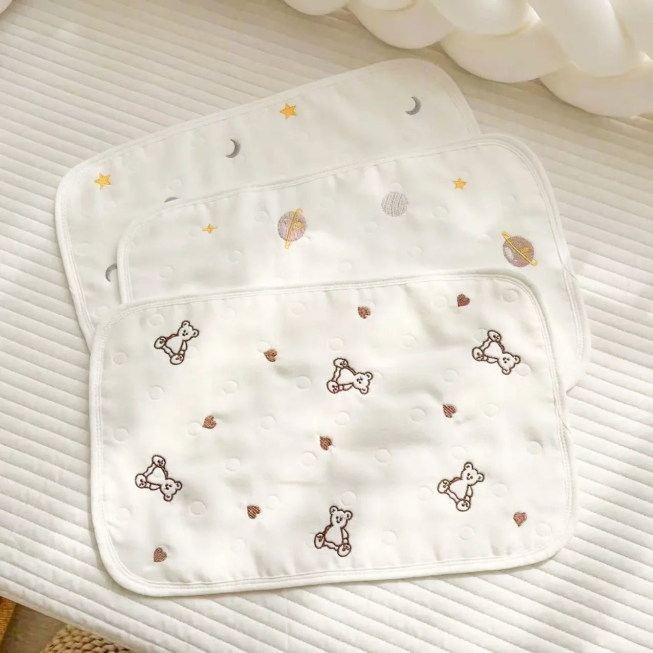 Cotton Baby Towel Burp Cloths 12layers Guaze Towel for Newborn Soft Absorbent Muslin Baby Burp Towel Babies Accessories