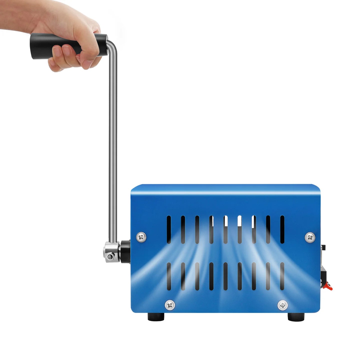 20W Manual Hand Crank Generator Portable Emergency USB Charging Generator for Travel Camping Survial