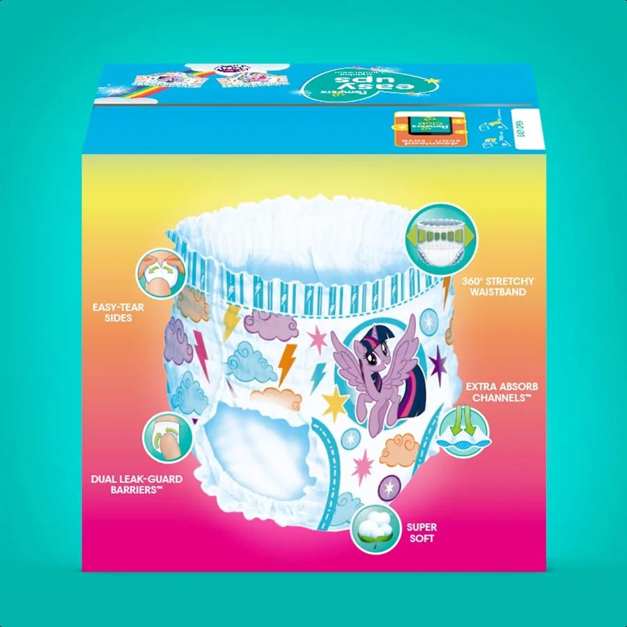 Pampers Training Pants Easy Ups Girls Boys Size 5T6T 84 Count Easy Pull Up Down Design  Potty Underwear Packaging May Vary