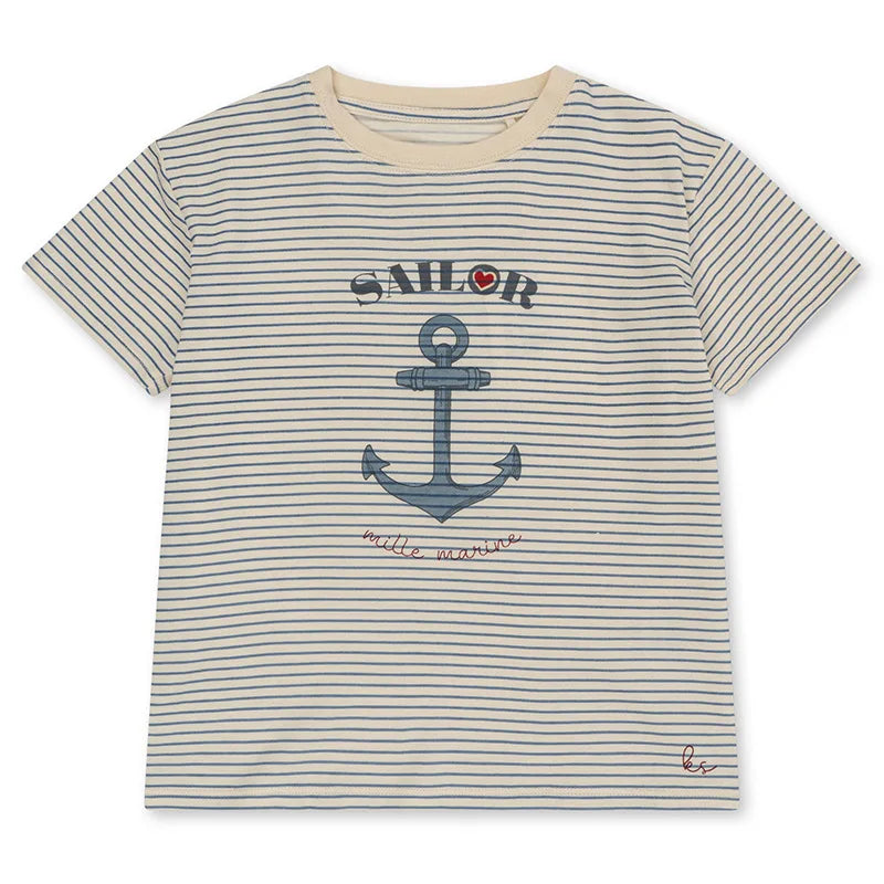 2025 Summer KS Children's Clothing Baby Girls Cartoon Swan Short Sleeve T Shirts Suits Boys Gorilla Bottom T-shirt Kids Home Set