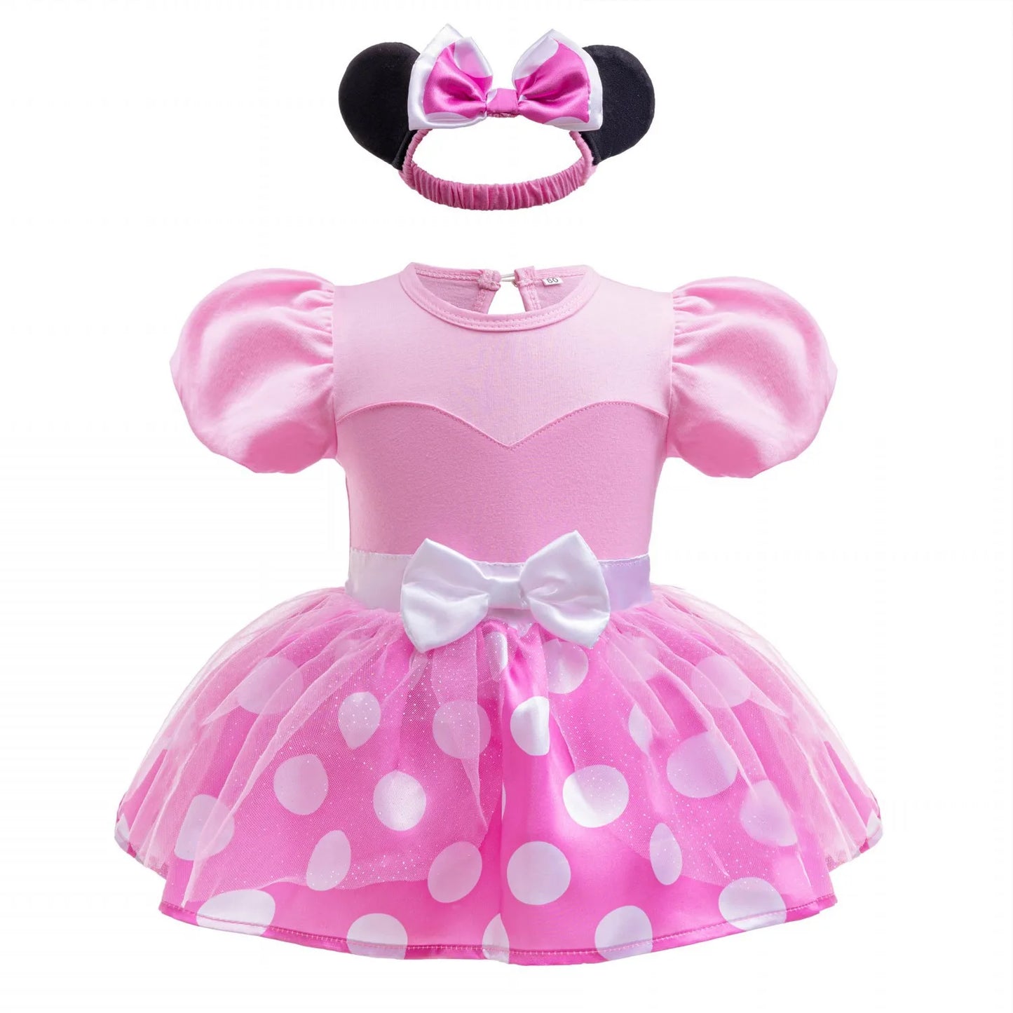 Little Girl Crawling Clothes Disney Movie Princess Role-playing Costume Baby Cute Cotton Jumpsuit Toddlers Birthday Dress