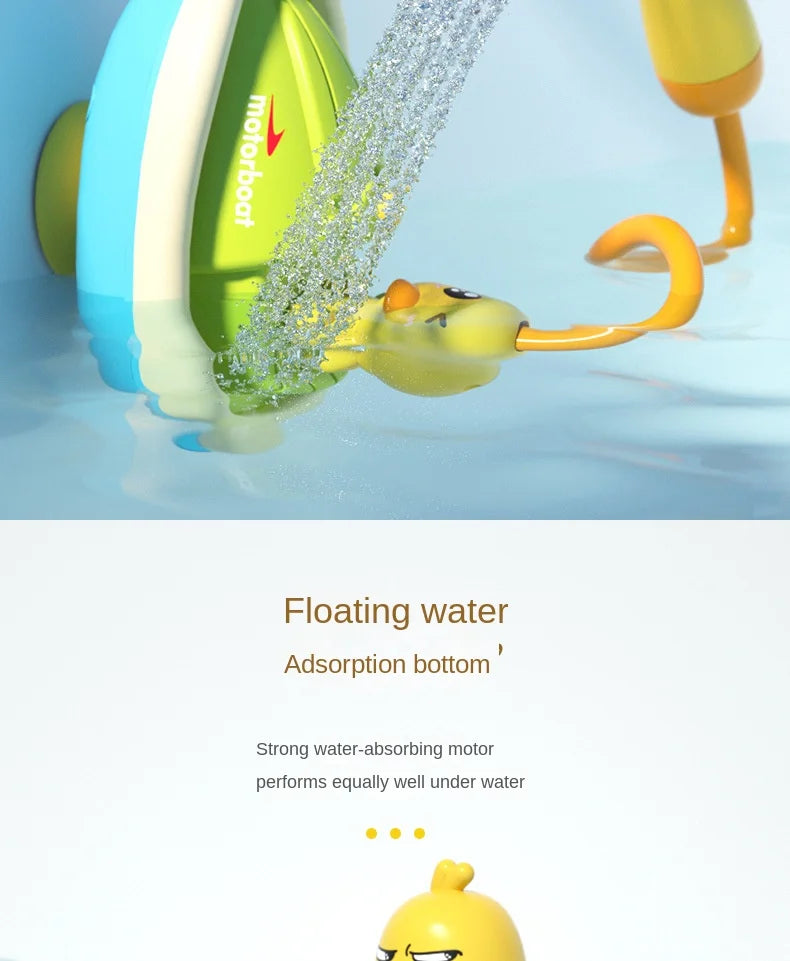Toddler Toys Gifts Baby Bath Toys Cute Duck Electric Water Spray Bathroom Bathing Toys Kids Bath And Shower Bathtubs Interactive