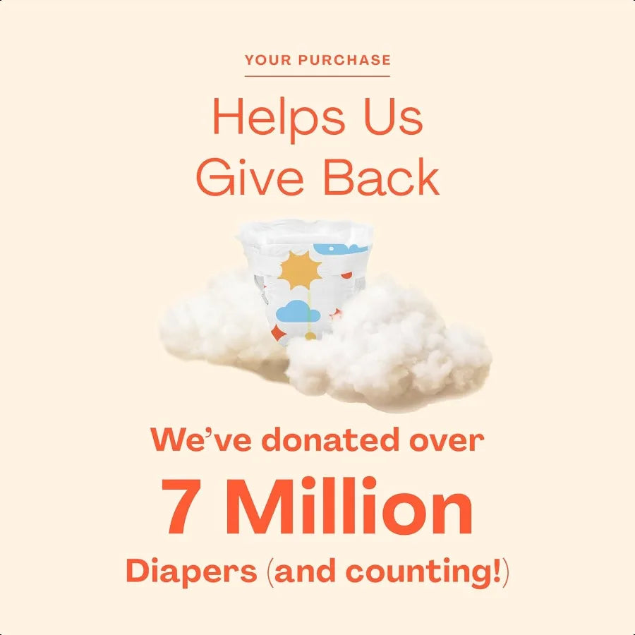Premium Newborn Diapers Honeysuckle Designs 76ct Club Box Hypoallergenic and Extra Absorbent