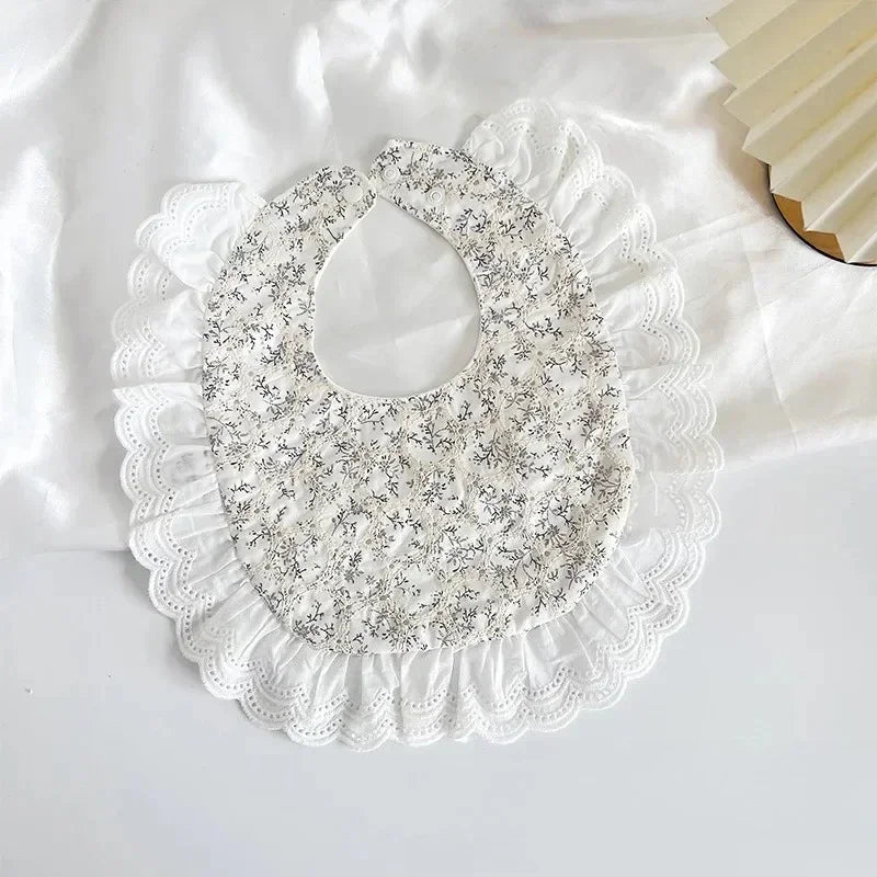 INS-style Cotton Bib for Babies U-shaped Waterproof Drool Cloth Spit-up Cloth Baby Accessories Child Care Drool Towel Baby Stuff